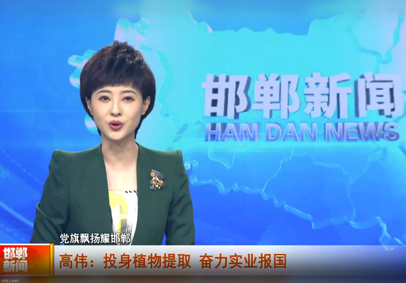 【党旗飘扬耀邯郸】高伟：投身植物提取 奋力实业报国